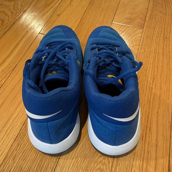 Nike KD Trey 5 V boys shoes size 7 blue yellow - Picture 4 of 5